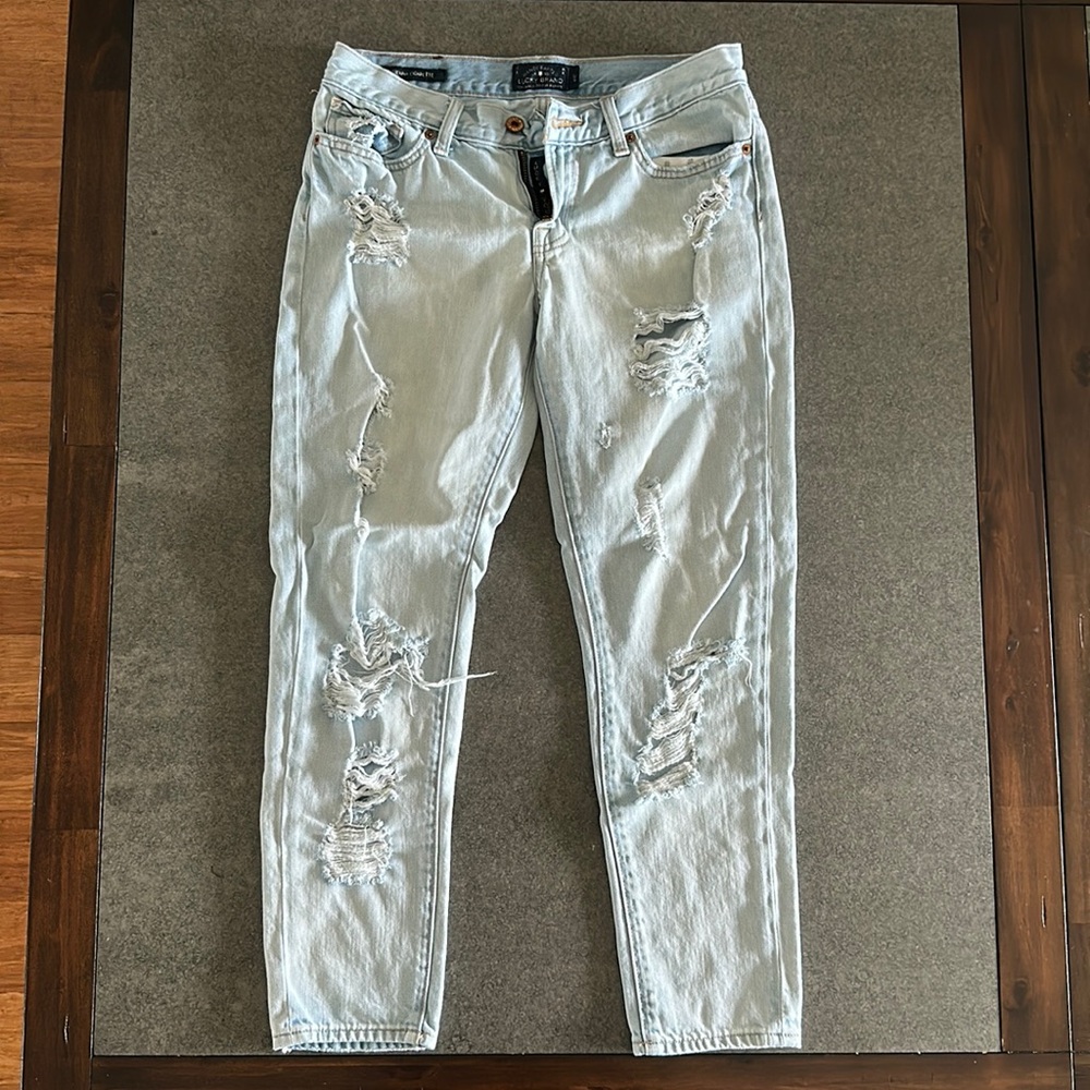 Lucky brand Sienna Cigarette 4/27 jeans